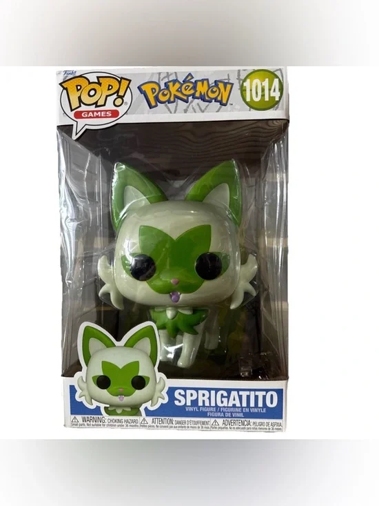 Funko Pop! Pokémon Sprigatito #1014 Vinyl Figure - New In Box NIB - Authentic - Picture 1 of 6